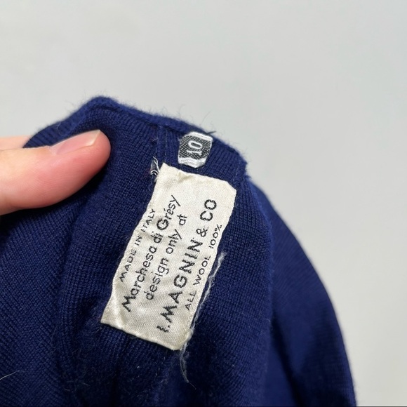 Vintage Marchesa Di Grésy Wool Pants - Picture 2 of 7